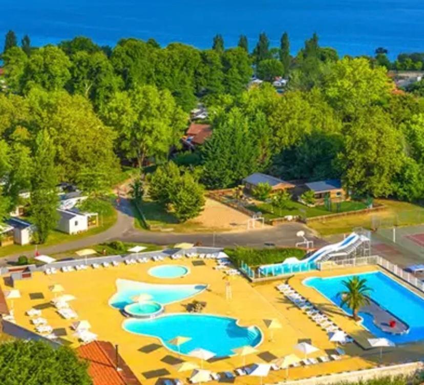 Mobil home 6 personnes camping 4* Mimizan Aureilhan  Esterno foto